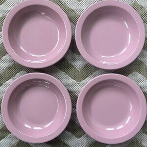 Vintage Dallas Ware Melmac Bowls: Dusty Rose Pink, Set of 4